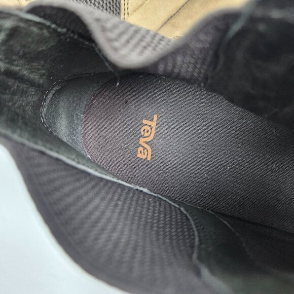 Teva De La Vina Dos Chelsea Taupe/Tan Waterproof Leather Ankle Boot 7.5 - Picture 10 of 10